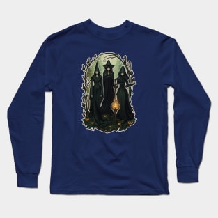 Creepy Forest Coven Long Sleeve T-Shirt